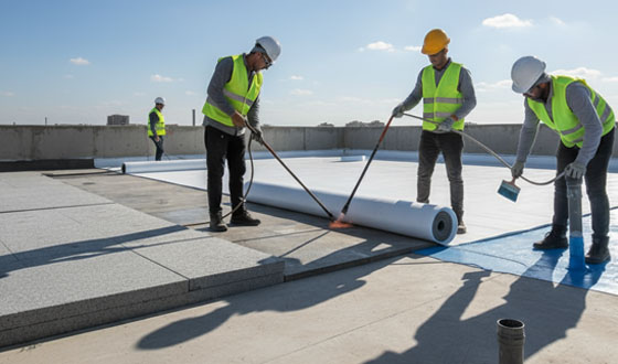 صورة عن خدمة عزل الاسطح