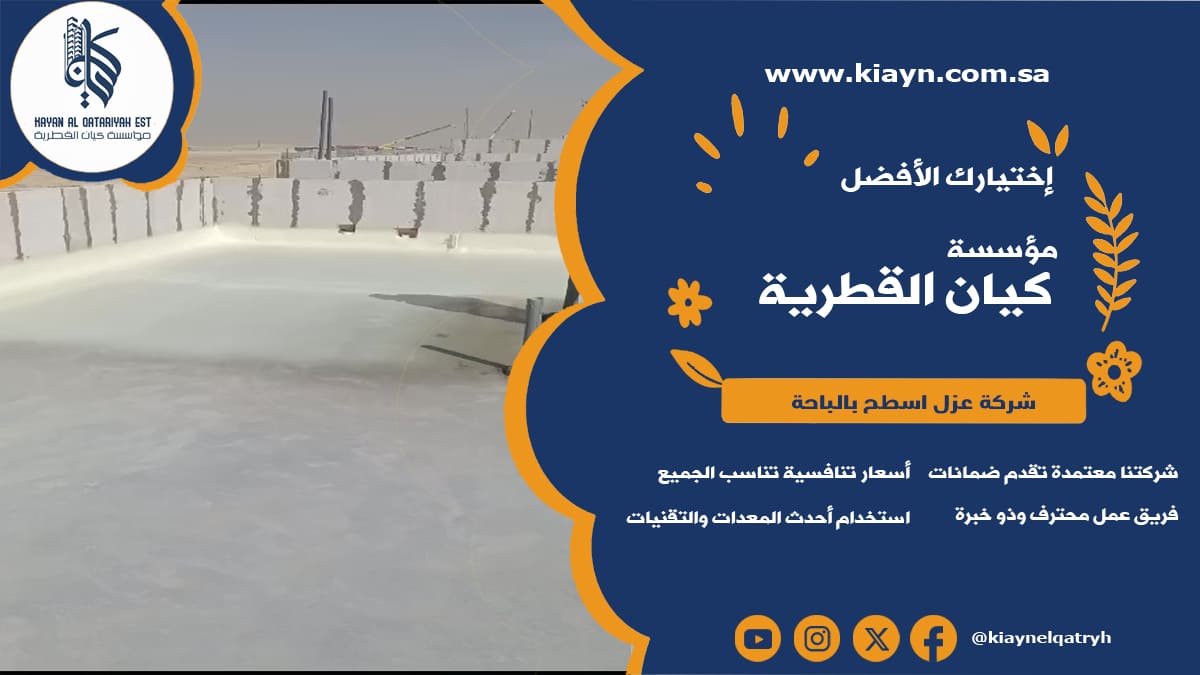 شركة عزل اسطح بالباحة